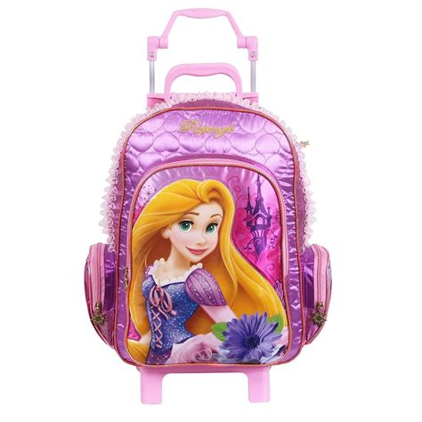 Mochila Rodinha Rapunzel .